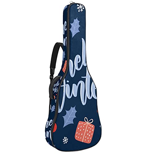 Sac à dos basse électrique Hello Winter bleu foncé pour vos déplacements et répétitions