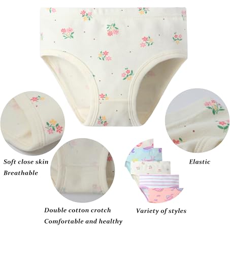 Image of Boboking Girls Soft Panties Toddler Underwear Kids Cotton Briefs