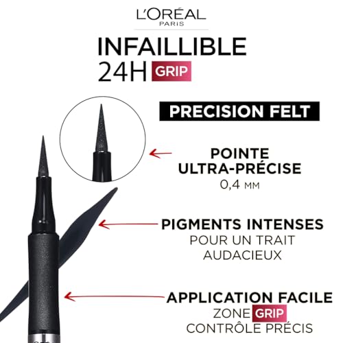 Eyeliner Feutre Teinte 01 Infaillible Precision 'oreal Paris Le Eyeliner - vue 8
