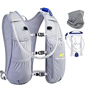 N NEVO RHINO Running Hydration Vest for Women 1.5L Water Bladder Backpack 5L Small -Lightweight B...