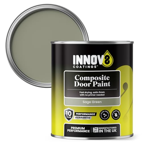 Image of INNOV8 COATINGS Composite Door Paint, Sage Green, 750 ml