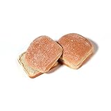 Rotellas Square Sliced Ciabatta, 3 3/4 inch - 12 per pack -- 5 packs per case.