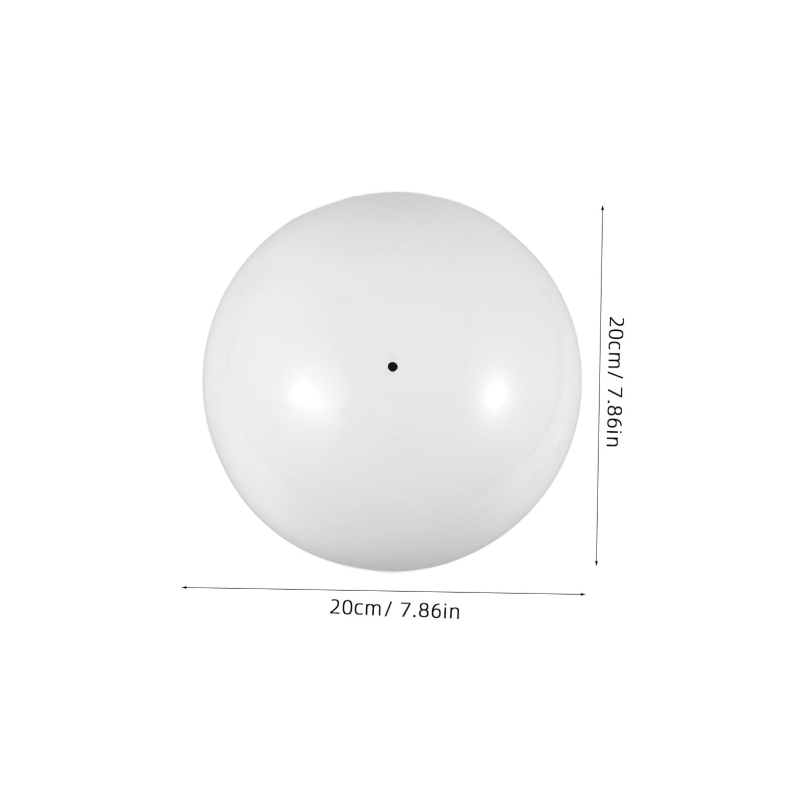 BESPORTBLE Boule De Regard Miroir Acier Inoxydable Boule Réfléchissante Décorative pour Jardin Pelouse Ou Intérieur Ornement De Globe De Contemplation