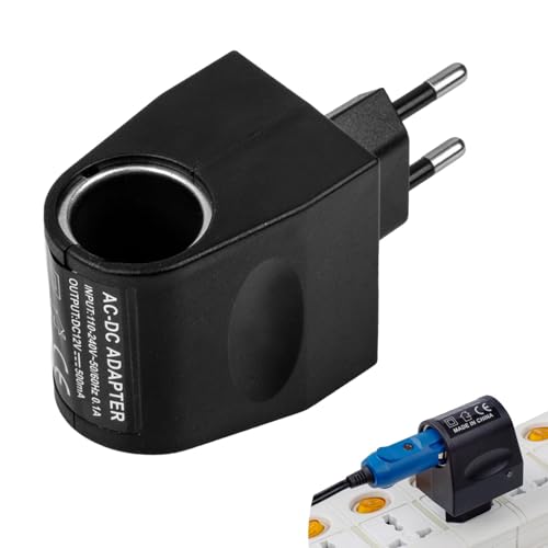 teasteam Adaptateur Allume Cigare Secteur 12V500ma Adaptateur...
