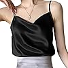 Miqieer Basic Women's Silk Tank Top Ladies V-Neck ... #1
