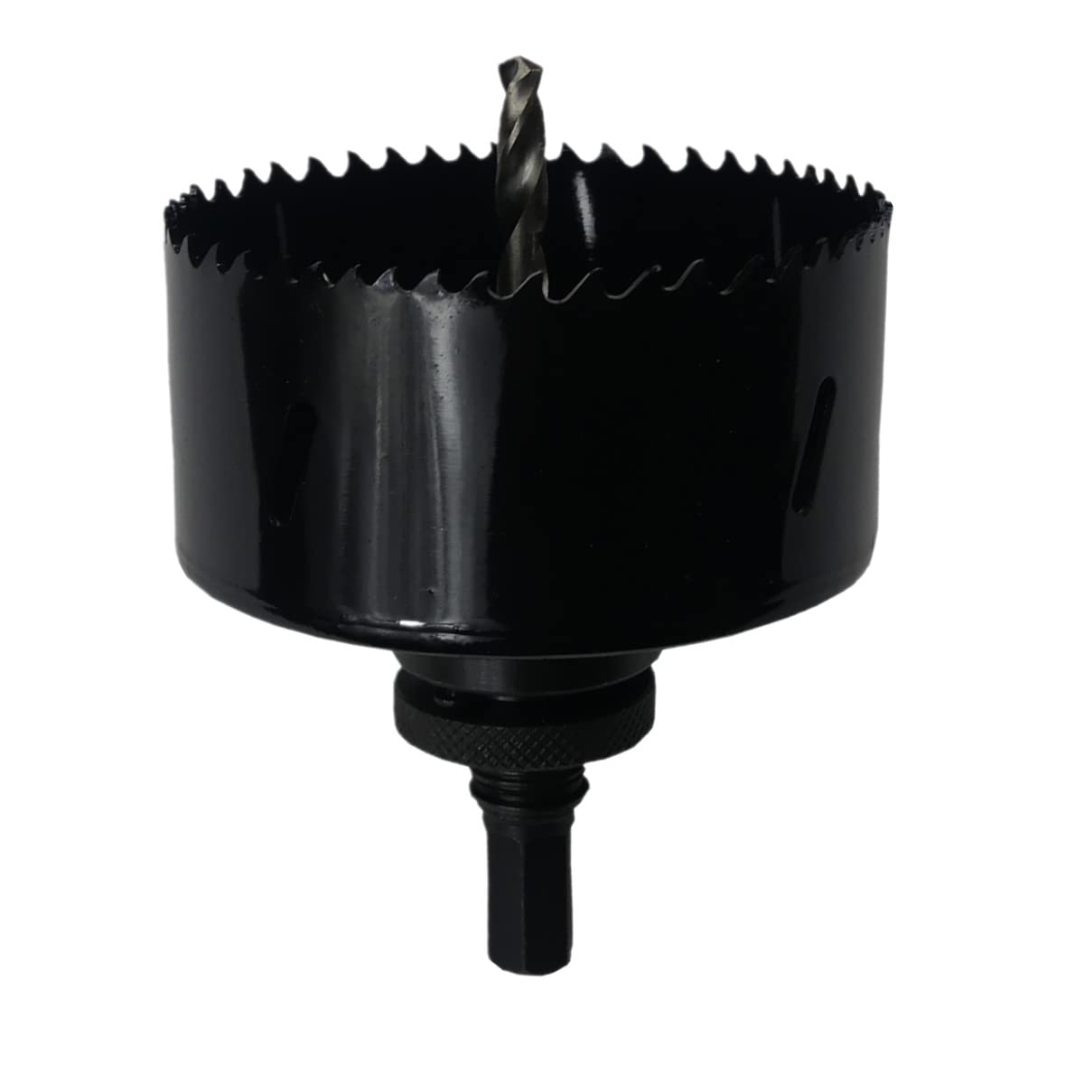Broca de corona Ø92 mm HSS-Bi-Metall broca de lata, corona de perforación circular con adaptador Bohrfux.