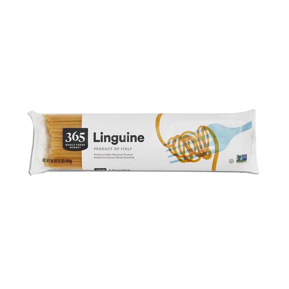 Photo 1 of 365 by Whole Foods Market, Pasta Linguine, 16 Ounce 1 Pound (Pack of 4)