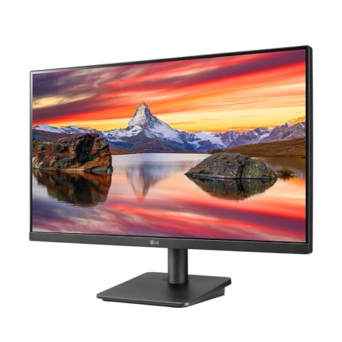 LG FHD (1920 x 1080) 24 Inch Computer Monitor, IPS, AMD FreeSync, 3-Side Borderless Design, 75Hz, 5ms, Reader Mode, Smart Energy Saving, OnScreen Control, HDMI, D-Sub, 24MP400-B, Black by LG - Image 2