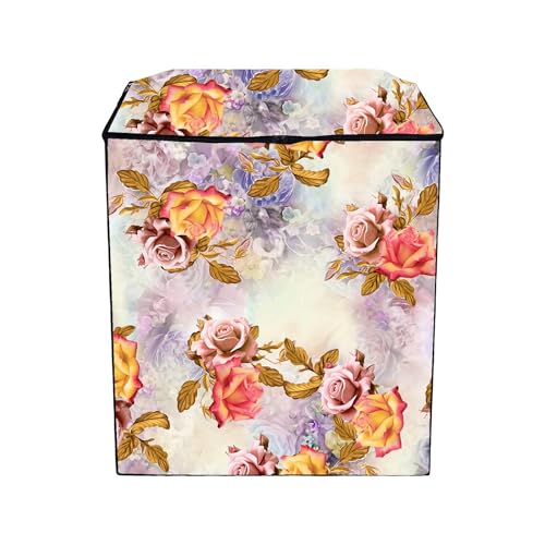 Image of Washing Machine Cover Compatible for LG Semi-Automatic 7KG (P7010NBAW) (Gold)