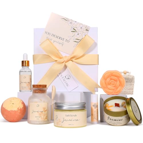 Spa Gifts for Women Mothers Day Gifts Jasmine Bath Gift Baskets R...