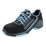 Steitz Secura Zapatillas VD PRO 1500 ESD S2 NB de color negro/azul. Talla del zapato UE:, Negro , 47 EU
