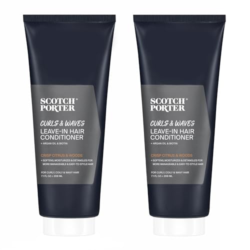 Scotch Porter Curls & Waves Leave-In Twin Pack