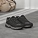 Skechers Men's Afterburn M. Fit Fashion Sneakers – Leather Upper, Memory Foam Insole, Rubber Outsole, 11 X-Wide