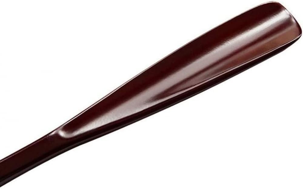 Calzador Calzador de Madera, Calzador de Madera, Calzador de Mango Largo, Calzador portátil, Calzador con Mango de Madera for Zapatos(Brown)
