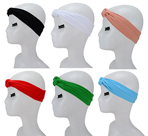 Dehnbares Bandana-Stirnband für Sport oder Sport FD21, 3 Stück Cover