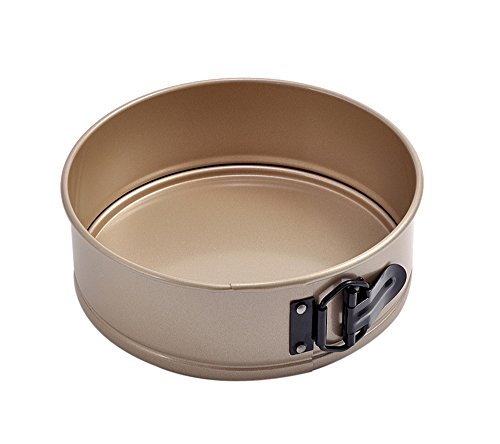 i enjoy + Springform Pan,Cake Tin, Non-Stick,Carbon Steel Round Quick Release Cake Pan with Loose Base, PFOA Free Oven Tray 24cm(9")
