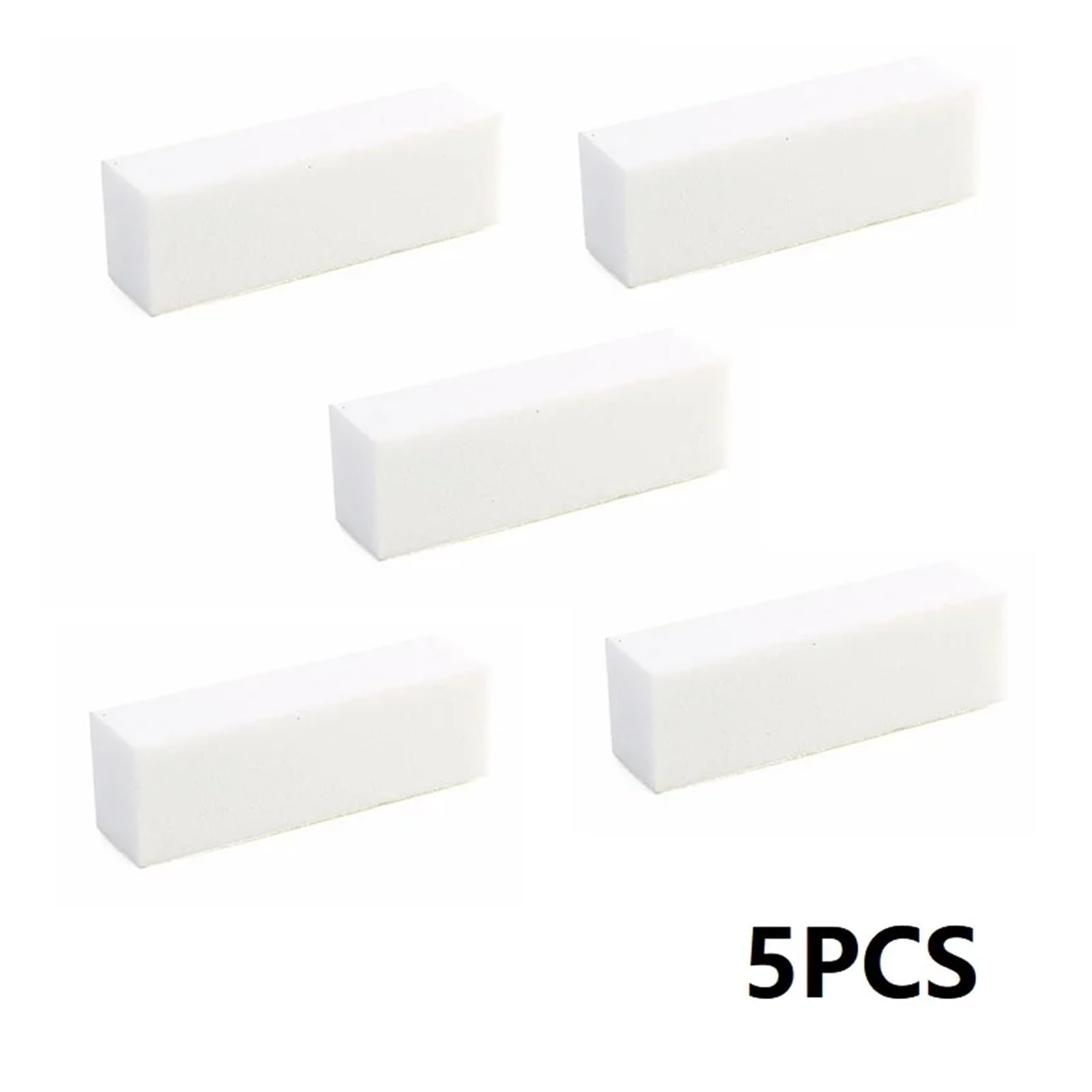 Lima in spugna for blocco lucidatura tampone for unghie da 5/10 pezzi for fresa professionale for manicure(7-5pcs)