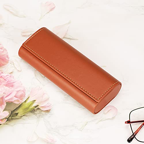 Vemiss Hard Shell Eyeglasses Case Lightweight Portable Case For Women,Men (Z-Orange) #TOP4