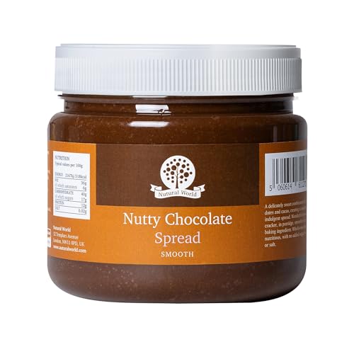 Nutural World - Crema suave de chocolate con nuez (1 kg)