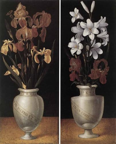 Affiche impression toile Vases de fleurs Ludger Tom Ring décoration