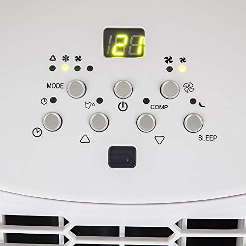 Signature S40014 Portable Air Conditioner, 7000 BTU 3-in-1, Fan, Cooler and Dehumidifier with 12 Hour Timer, Thermostatic Cut Off, Auto Shut Down, Overheat Protection, R290, Remote Control, White - Image 21