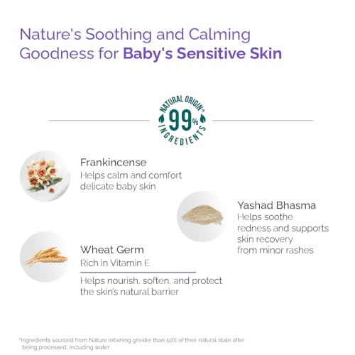 Image of Himalaya Soothing Baby Powder 100gm | No.1 Doctor-Prescribed Brand | Formulated for sensitive skin | Soothes, calms and comforts baby's skin | 99% Natural Origin Ingredients | Free from harsh chemicals