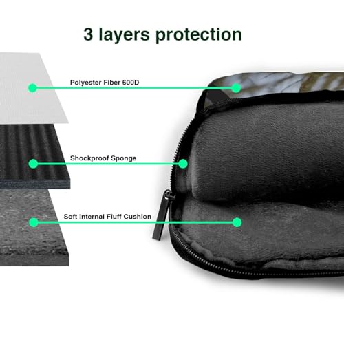 Bolso Portátil Unisex Negro para Laptop 15.6 pulgadas miniatura 6