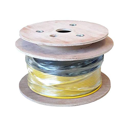 5. Bild von CONBIC LWL Glasfaser-Kabel – 25m OS2 gelb, LC auf LC Stecker, Duplex 9/125 Patchkabel – Lichtwellenleiter 25 Meter