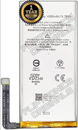 Image of GTB1F Battery for Google Pixel 5 GD1YQ, GTT9Q, GA01986-US, ‎GA01316-US Battery with 1 Year Warranty**** (X181)