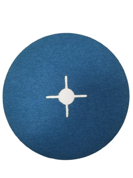 7-inch Fiber Disc, 120 Grit Zircon Grain, for Medium-duty Sanding, Grinding, Finishing (PACK OF 50)-image-33