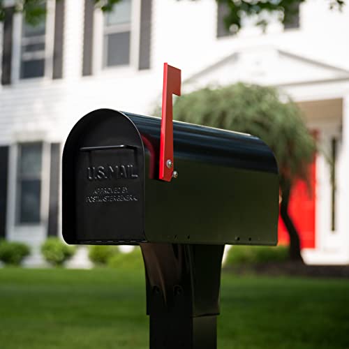 Architectural Mailboxes MB801BAM Ironside Large Capacity Galvanized Steel Black thumb #1