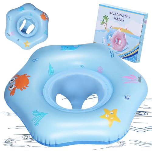 Oziral bouée bébé bouee Bebe de Natation pour bébé de 1 à 3 Ans Flotteur de Piscine pour Enfants Jouet Gonflable bouee Bebe Piscine de 6 12 18 36 Mois...