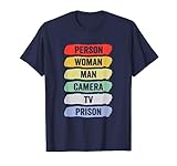 Person Woman Man Camera TV Prison T-Shirt