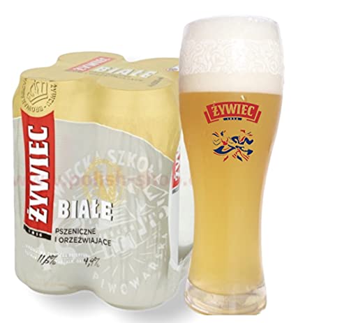 Zywiec Biale Polish Wheat Beer 4.9% ABV 4 Pack