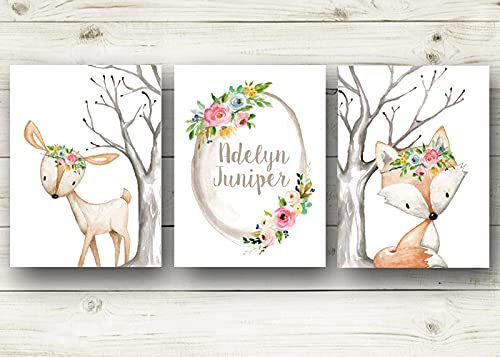 deer nursery art