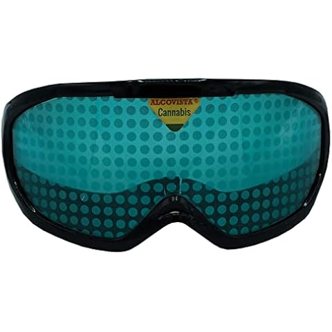 ORIGINAL Cannabis Goggle - Cannabis Glasses- Simulation of 2 to 4 joints Cover