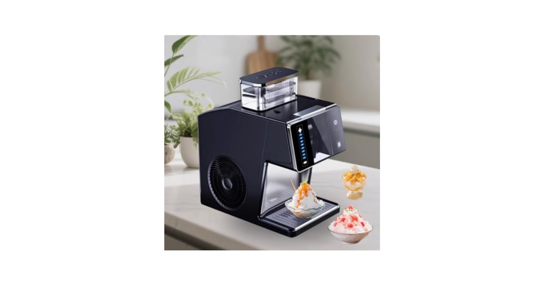 Rosoy スノーフレーク製氷機 ブラック Amazon.co.jp: Rosoy スラッシュマシン スノーフレーク製氷機