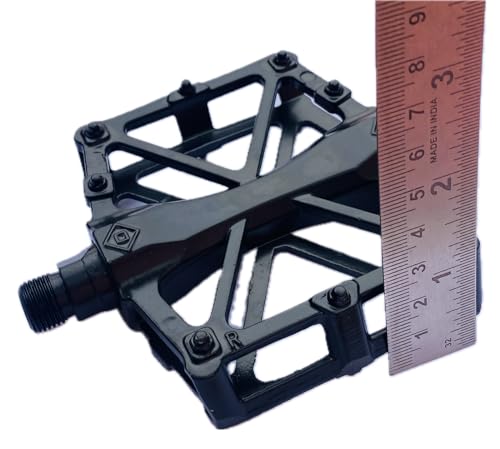 Image of Ilsha New Deign Cycle Durable Aluminium Alloy MTB Cycle Road Bicycle Flat Pedals 9 /16 inch Pedal ( Deals Only in Quality Product )