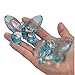 SPRMUD 10 PCS Big Size Butterfly Acrylic Gems, Colorful Shiny Crystal for Children Boys Girls Kids Decoration/Family/Party/School/Kindergarten Game/Reword/Gift/Education