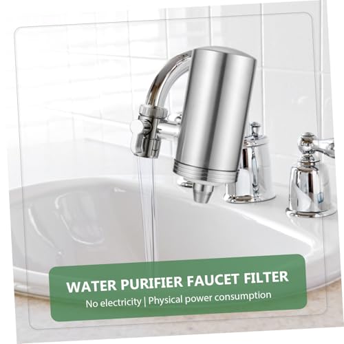 Purificador de agua para grifo de acero inoxidable 304, filtro de cocina con reducción de olor 6