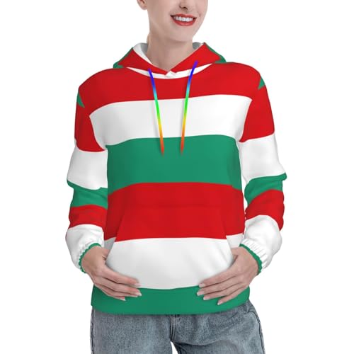 Sweat à capuche doux bulgare pour femme fini les pulls rigides