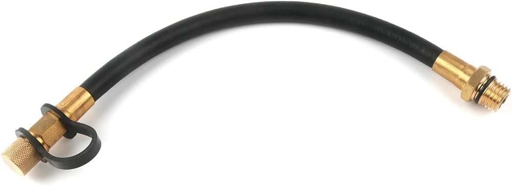 Fits Ka was aki Flex Oil Drain Hose Tube 51044-0902 | Heavy-Duty Braided Rubber | High-Temp & Pressure Resistant | Compatible with FH FR FS FT FX Series Engines