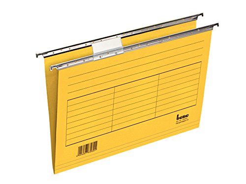 Dossiers suspendus Vetro Mobil jaune rangement archive bureau classeur x5