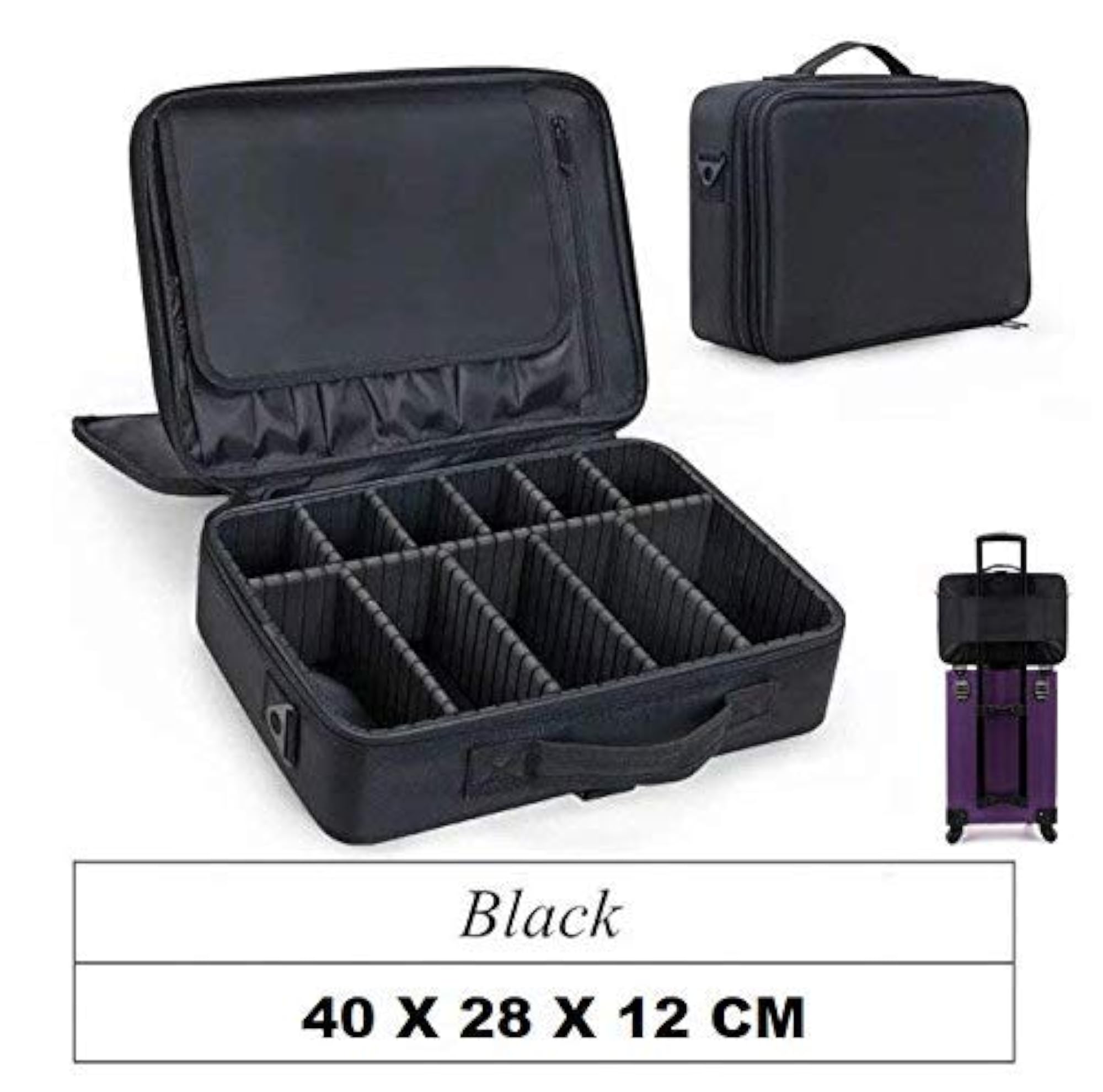 Multi Functional Cosmetic Bag with Shoulder Straps