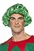 Produktbild Smiffys 42934 Smiffy's Elf Perücke, grün, Einheitsgröße