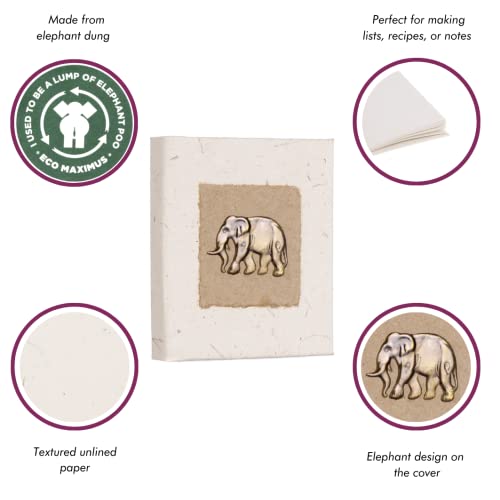 Elephant Dung Notebook Small 95 x 110mm