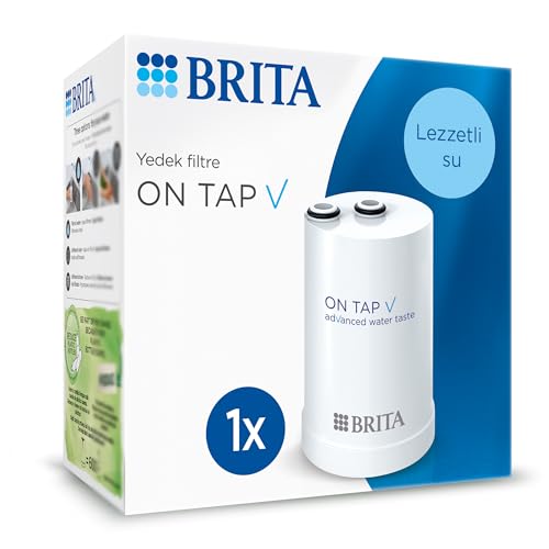 BRITA ON TAP V (600L) Cartucho de recambio de filtro de agua - para agua sostenible de buen sabor, reduce las micro partículas, PFAS, los metales pesados y otras sustancias que alteran el sabor BRITA ON TAP V (600L) Cartucho de recambio de filtro de agua - para agua sostenible de buen sabor, reduce las micro partículas, PFAS, los metales pesados y otras sustancias que alteran el sabor