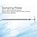 Sampler 304 Stainless Steel Clear Scale Soil Sample Probe for Sampling Probe Soil Sampler Probe Soil Probe Sampling Tool