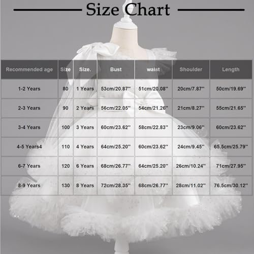 2025 Toddler Baby Girls Pageant Dress Sequins Tulle Tutu Dress Flower Wedding Princess Birthday Party Prom Gown 1-9Y2