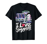 I Love Singapore Souvenir Apparel